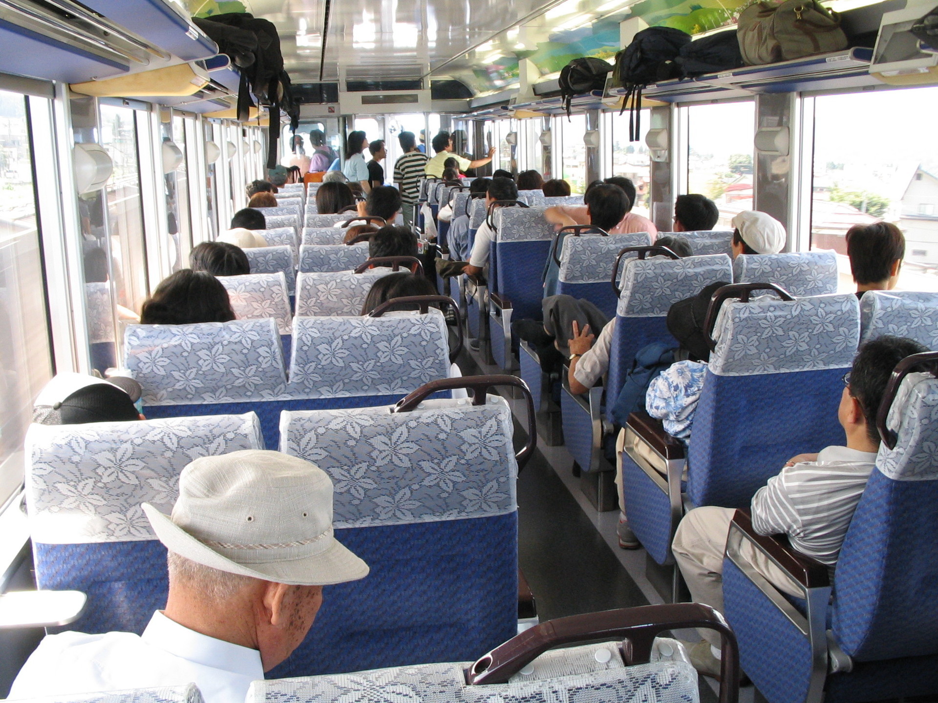 プラネタリウム電車ゆめぞら号 04年夏休み 日本列島縦断の旅 日本の鉄道全路線 乗りつぶしへの道